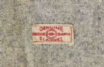 1930's circa Mannerchor AC LJ Balas Shoe Store Game Worn Flannel Basbeall Uniform 