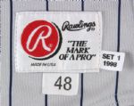 1998 George Hendrick Anaheim Angels Signed Game Worn Road Uniform (MEARS LOA/JSA)