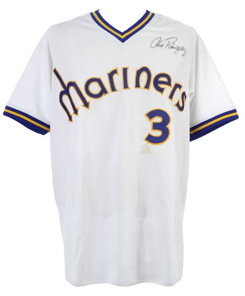 1997 (July 19) Alex Rodriguez Seattle Mariners Signed Game Worn Turn Back the Clock Uniform w/ Hat (MEARS LOA/JSA) Home Run Game