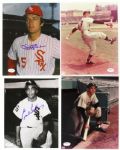 1960s-70s Signed Chicago White Sox 8" x 10" Photo Collection Pierce Bahnsen Battey Carrasquel (JSA Hologram)