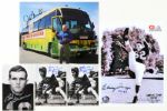 1940's-80's Signed NFL Hall of Fame Photo Collection - Lot of 15 Madden Bednarik Jones Griese (JSA)