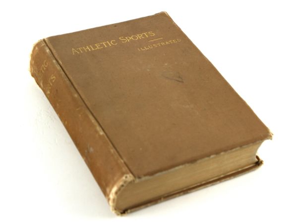 1889 Athletic Sports Illustrated Hardcover Book w/ Introduction by Henry Chadwick, Personal Copy of SABR Founder Bob McConnell