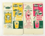1966-68 Batman Novelty Collection w/ Fruit Drink Boxes Code Card