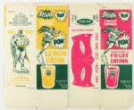 1966-68 Batman Novelty Collection w/ Fruit Drink Boxes Code Card