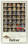 1984-2012 Balfour Ring Poster Donald Driver Green Bay Packers Driven Signed Lithograph and Packers Team Stamped Football (JSA)