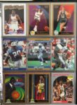 1980's-90's Baseball Football Basketball Trading Card & Memorabilia Collection - Lot of 1350+ w/ Barry Bonds Donruss The Rookies, Ken Griffey Jr. Topps Traded, Pedro Martinez UD Final Edition & More