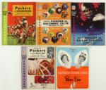 1956-88 Green Bay Packers Milwaukee County Stadium Lambeau Field Football Program Collection (Lot of 135)