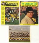 1968-73 Green Bay Packers Photo & Publication Collection - Lot of 3  