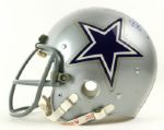 1973 Chuck Howley Dallas Cowbys Signed Team Issued Helmet (JSA)