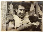 1973 Chuck Howley Dallas Cowbys Signed Team Issued Helmet (JSA)