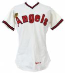 1973 Nolan Ryan California Angels Salesman Sample Home Jersey (MEARS LOA)