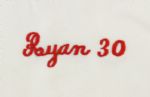 1973 Nolan Ryan California Angels Salesman Sample Home Jersey (MEARS LOA)