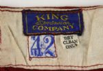 1946-48 circa Wally Dreyer Wisconsin Badgers Game Worn Home Jersey w/ Pants & Stirrups (MEARS LOA)