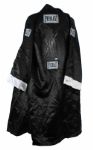 2007 Joe Frazier World Heavyweight Champion Signed Everlast Boxing Robe *JSA*