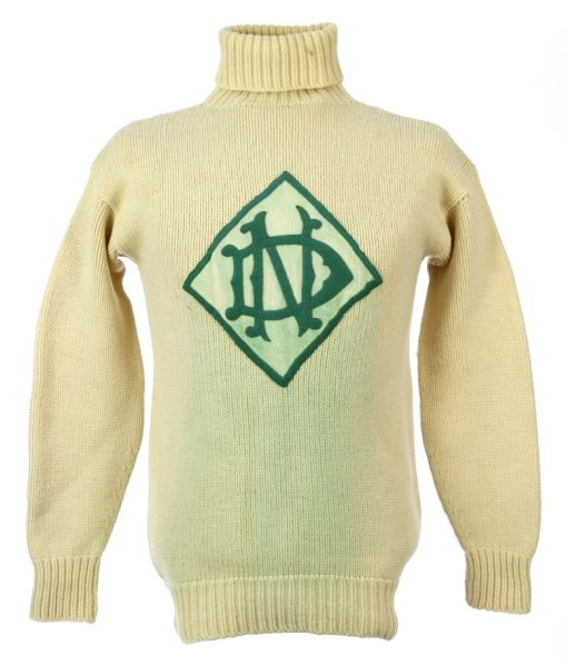 1900-10 Notre Dame Style Spalding Turtleneck Football Sweater (MEARS LOA)