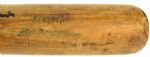 1956-59 Eddie Mathews Milwaukee Braves Signed H&B Louisville Slugger Professional Model Game Bat (MEARS LOA/JSA)