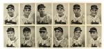 1947 Cleveland Indians 6" x 8 1/2" Picture Pack Near Set w/o Larry Doby (24/25) 