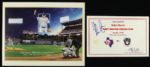 1990 Nolan Ryan Texas Rangers 5 1/2" x 8 1/2" Signed 300th Win Memento (JSA)