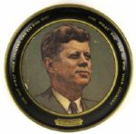 1963 John F. Kennedy Commemorative Plate and Magazine (Lot of 2)