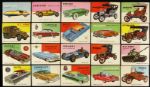 1954 Topps World On Wheels Trading Card Collection (Lot of 47 Cards) 