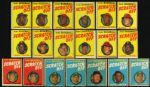 1970 Topps Baseball Scratch Off Collection - Lot of 19