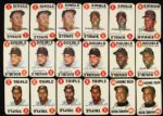 1968 Topps Game Baseball Card Collection w/ Mickey Mantle Hank Aaron Roberto Clemente - (Lot of 47)