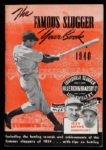 1940 Louisville Slugger Famous Slugger Yearbook