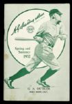 1932 A.G. Spalding Brothers of Canada Limited Spring and Summer Catalog