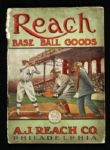 1911 Reach Baseball Goods Guide