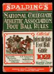 1921 Spaldings National Collegiate Athletic Association Football Rules Guide
