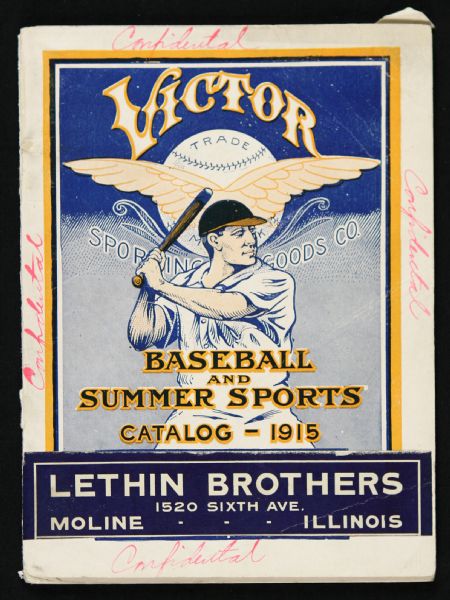 1915 Victor Baseball and Summer Sports Catalog
