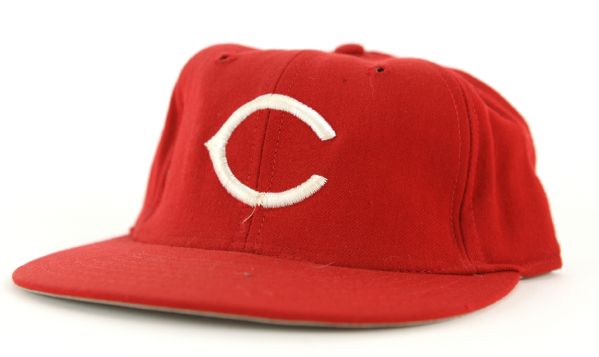 1976 Fred Norman Cincinnati Reds Signed Game Worn Cap (MEARS LOA/JSA) World Series Championship Season