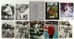 1940's-90's Football Signed Photo Collection - Lot of 79 w/ Joe Theismann, Franco Harris, Bobby Bowden  & More (JSA)