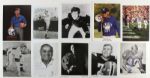 1940's-90's Football Signed Photo Collection - Lot of 79 w/ Joe Theismann, Franco Harris, Bobby Bowden  & More (JSA)