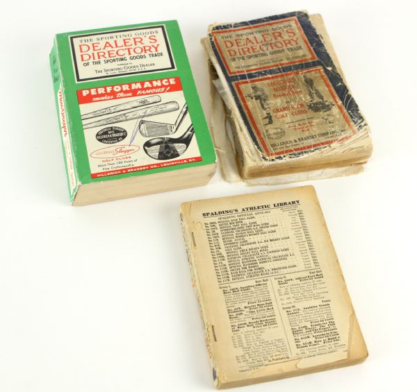 1930-68 Baseball Guide & Dealer Directory Collection - Lot of 4