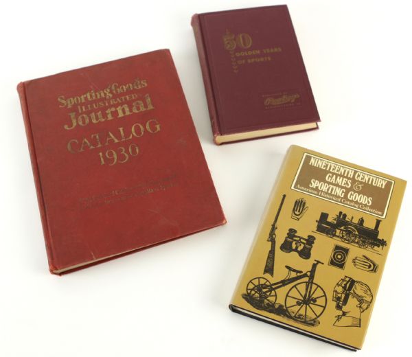 1930-71 Hardcover Sports Book Collection - Lot of 3