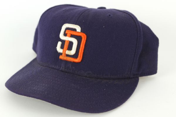 1999-2001 Bruce Bochy San Diego Padres Game Worn Cap (MEARS LOA)