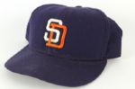 1999-2001 Bruce Bochy San Diego Padres Game Worn Cap (MEARS LOA)