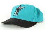 1994-96 Bryan Harvey/Luis Castillo Florida Marlins Game Worn Cap (MEARS LOA)