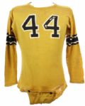 1940s University of Missouri Tigers #44 Game Worn Football Jersey (MEARS LOA) 