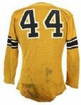 1940's University of Missouri Tigers #44 Game Worn Football Jersey (MEARS LOA) 