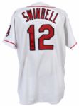 1996 Greg Swindell Cleveland Indians Game Worn Home Jersey w/ '95 Champions Patch (MEARS LOA)