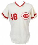 1982 Jeff Lahti Cincinnati Reds Spring Training Worn Home Jersey (MEARS LOA)