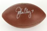 2000s John Elway Denver Broncos Signed Football (JSA)
