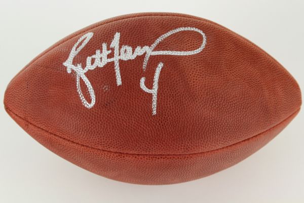 1990s Brett Favre Green Bay Packers Signed ONFL Tagliabue Football (JSA)