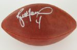 1990s Brett Favre Green Bay Packers Signed ONFL Tagliabue Football (JSA)