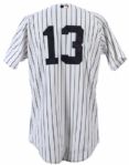 2004 Alex Rodriguez New York Yankees Home Jersey (MEARS LOA)