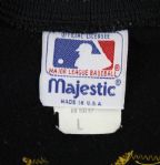 1985 Tim Foli Pittsburgh Pirates Game Worn Batting Practice Half Zip Pullover (MEARS LOA)