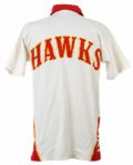 1983-85 Rickey Brown Atlanta Hawks Game Worn Shooting Shirt w/ late 1970's John Drew Shorts (MEARS LOA)
