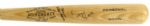 1993 Ernie Banks Chicago Cubs Signed Adirondack Bat (JSA)